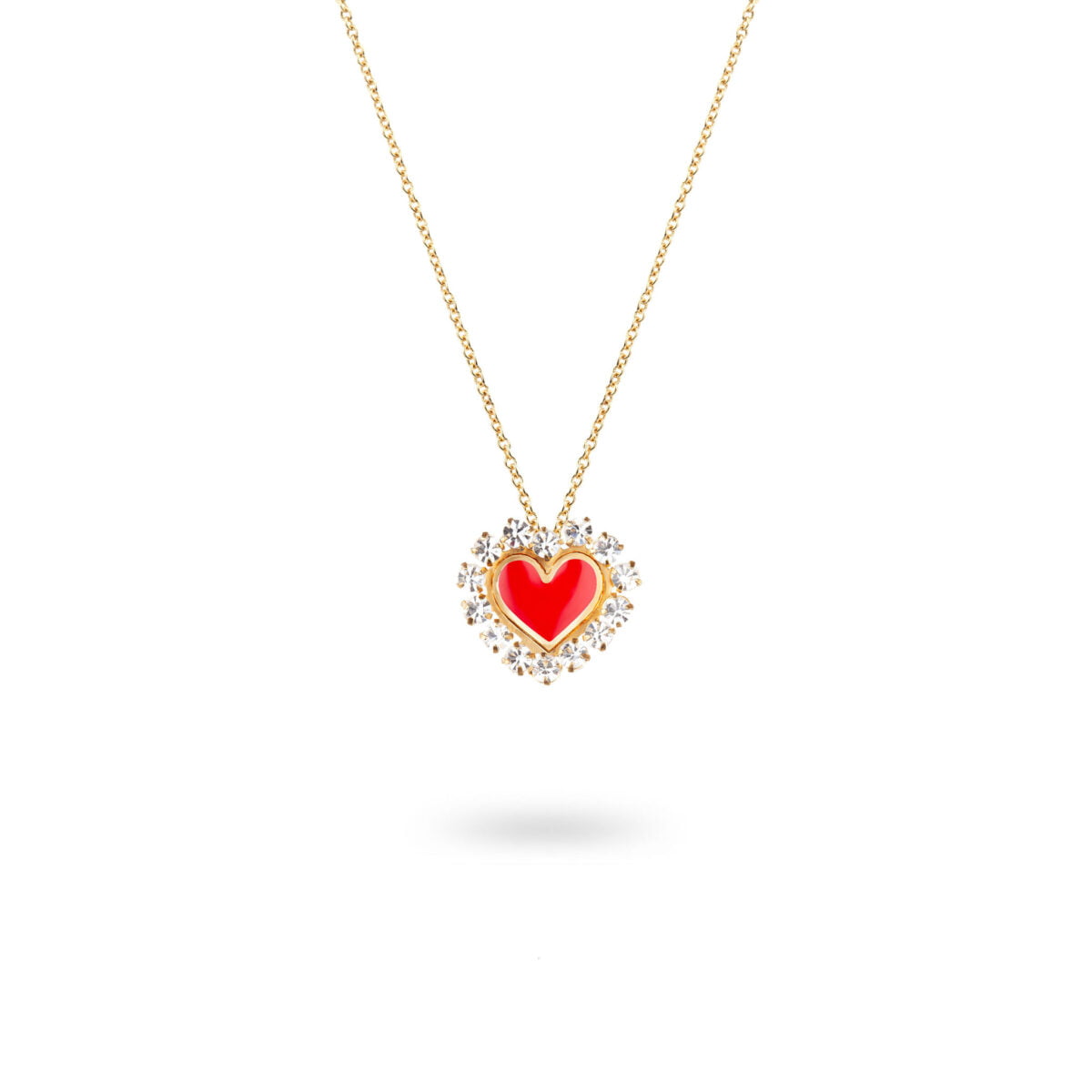 collier baby love rouge
