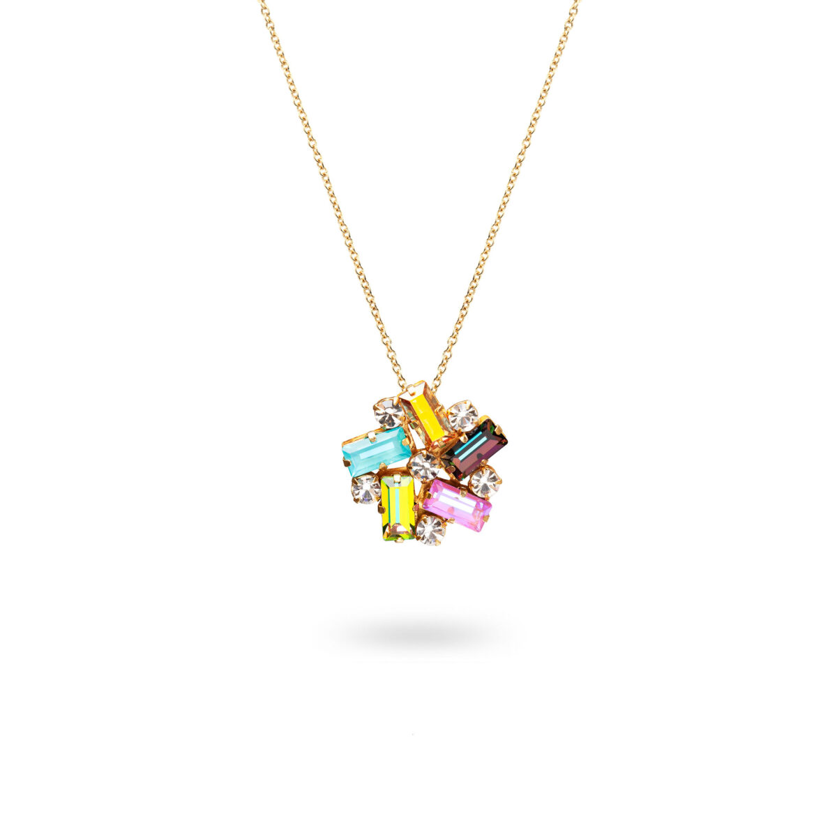 Collier windy multicolore