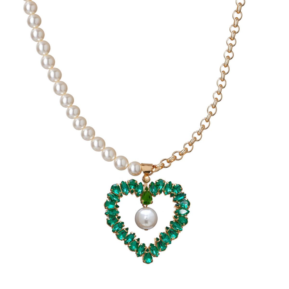 collier cupidon vert (1)